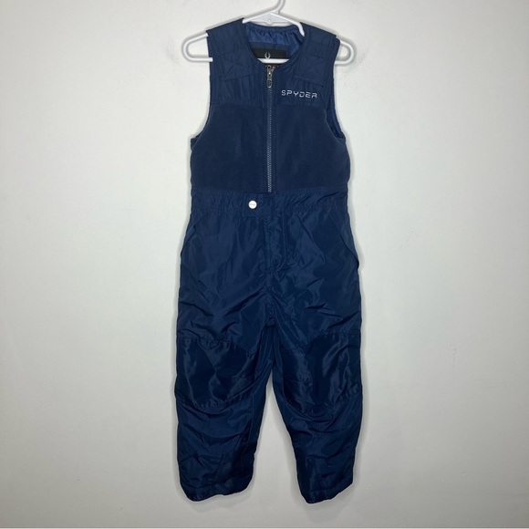 Spyder Expedition navy blue snow pants size 4t - Picture 1 of 8